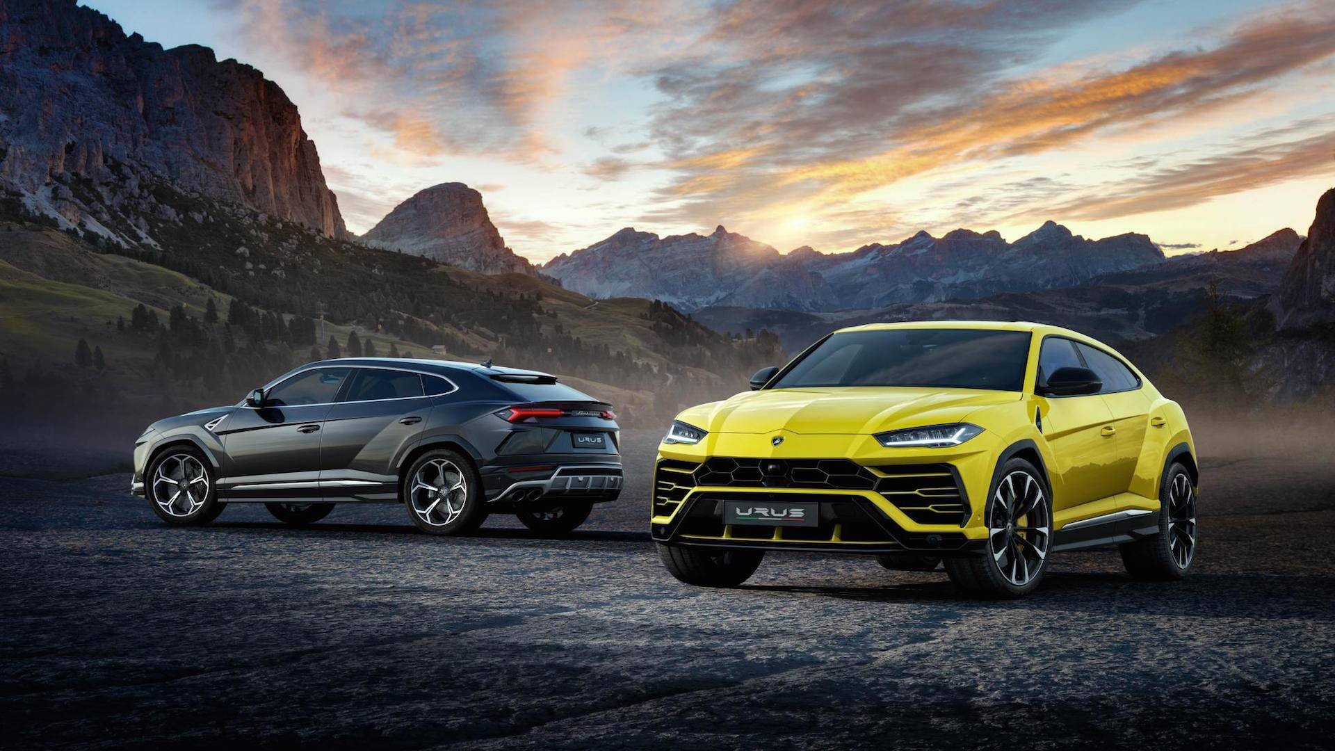 Lamborghini urus оранжевый