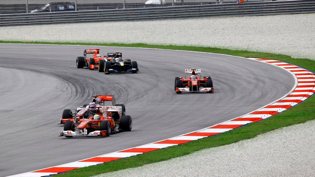 Formula 1. Sepang. April 2010