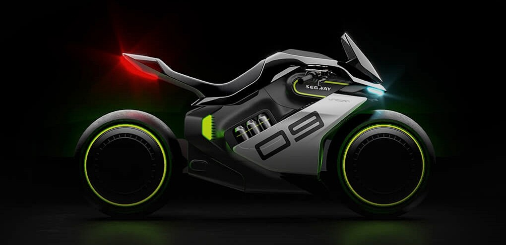 Водородный мотоцикл Segway Apex H2: «патроны» вместо заправки, производство в 2023 году