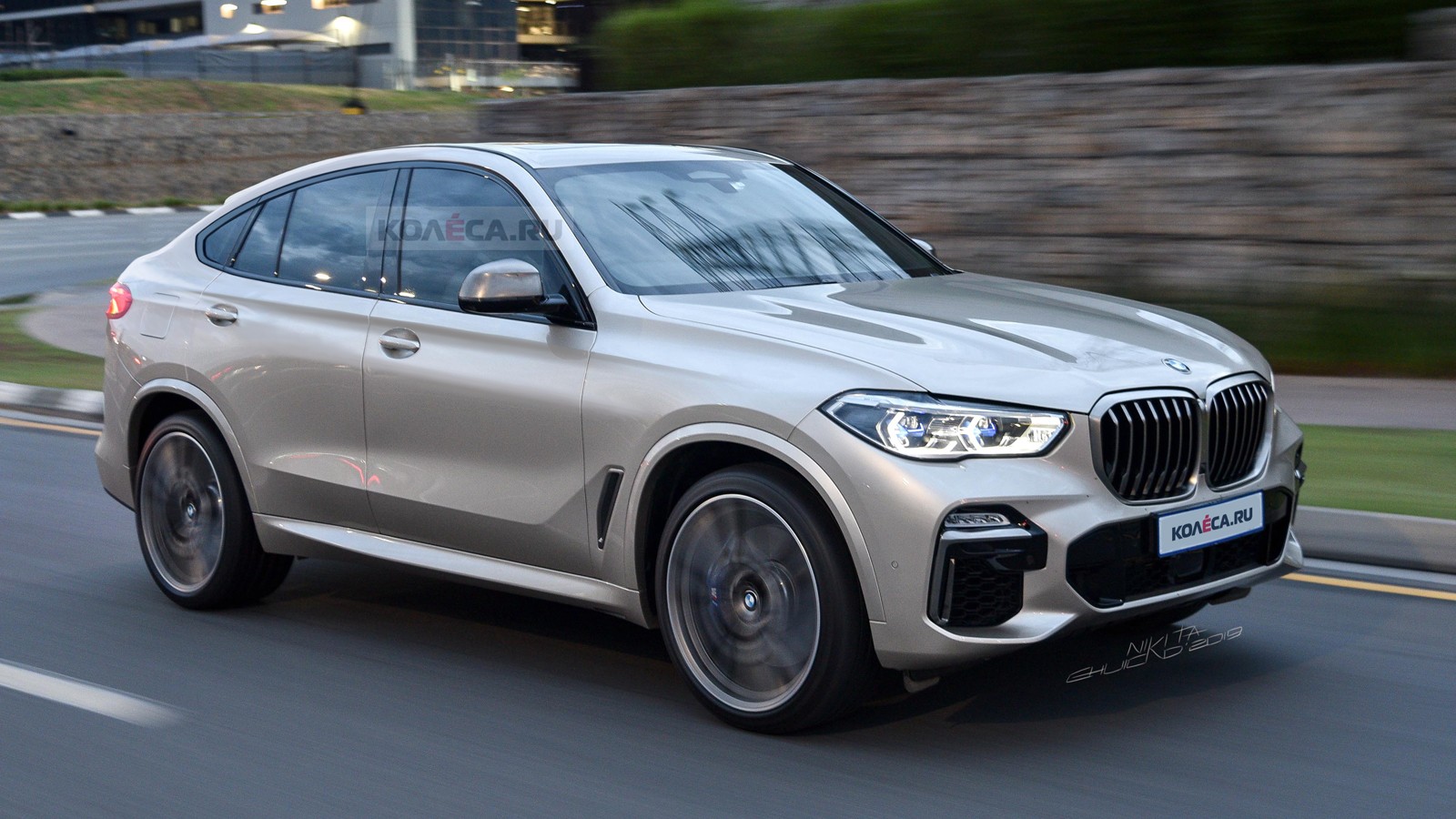 BMW x6 2020 Silver