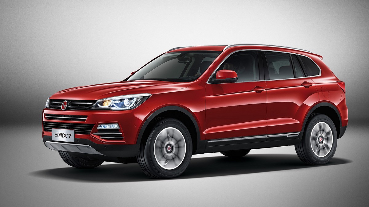 Hanteng X7, представляющий собой модернизированную версию Zotye T600