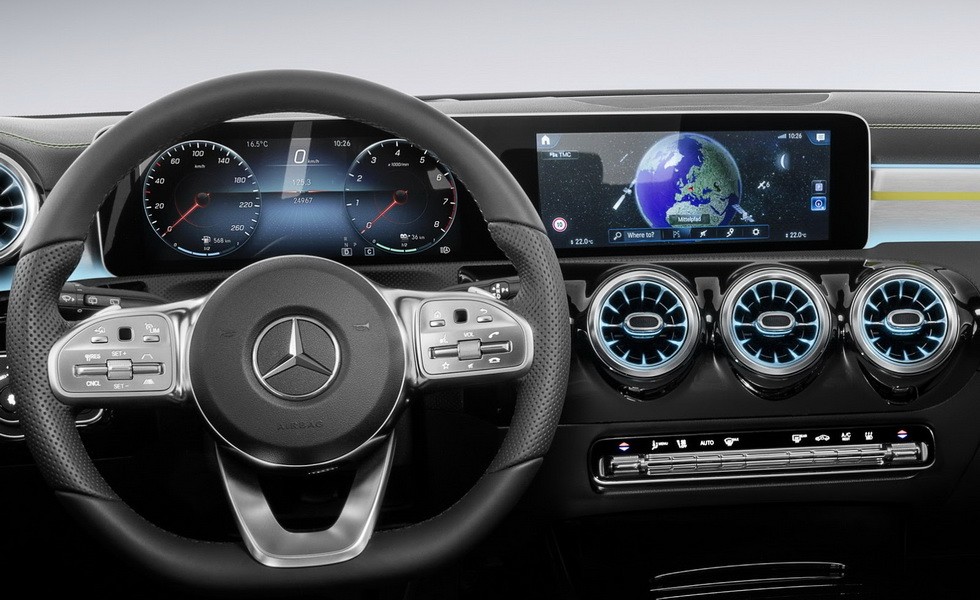 MBUX на Mercedes-Benz A-Class