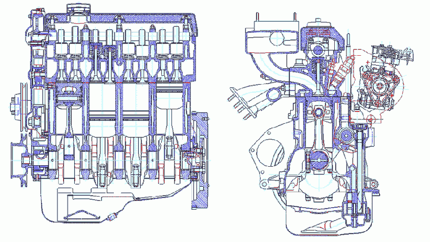 Дизельный двигатель ВАЗ 341