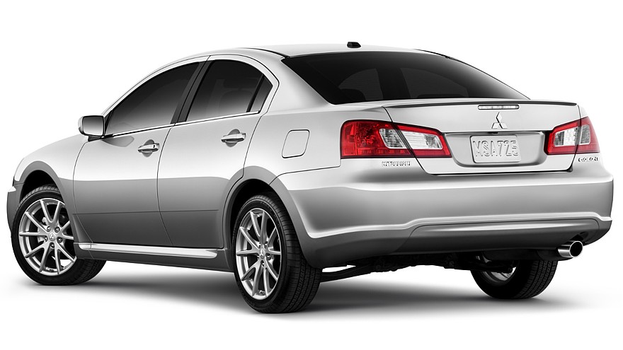 Mitsubishi Galant последнего поколения после рестайлинга (2009-2012)