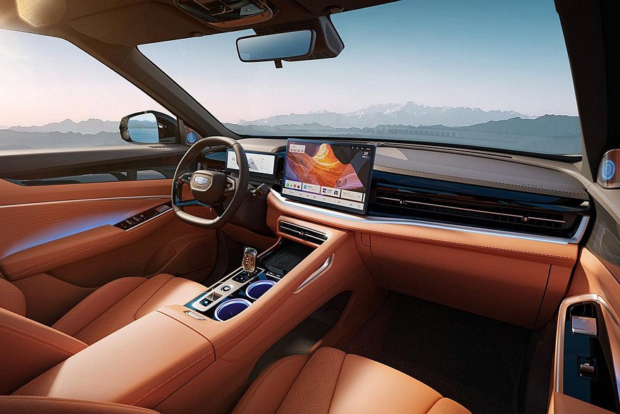 Дореформенный Geely Boyue для Китая