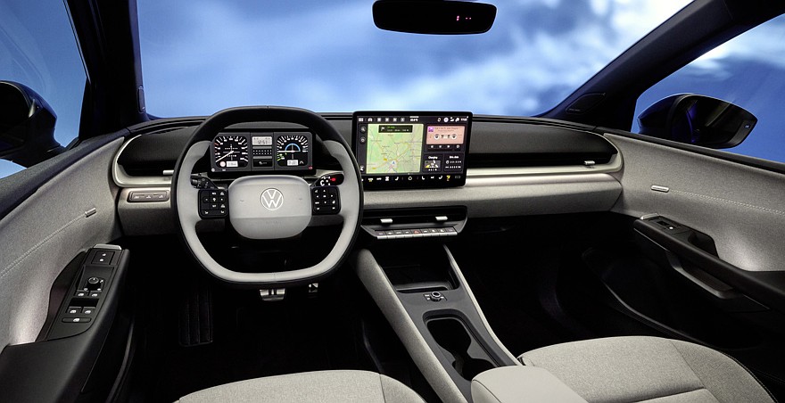 На фото: салон Volkswagen ID. Polo