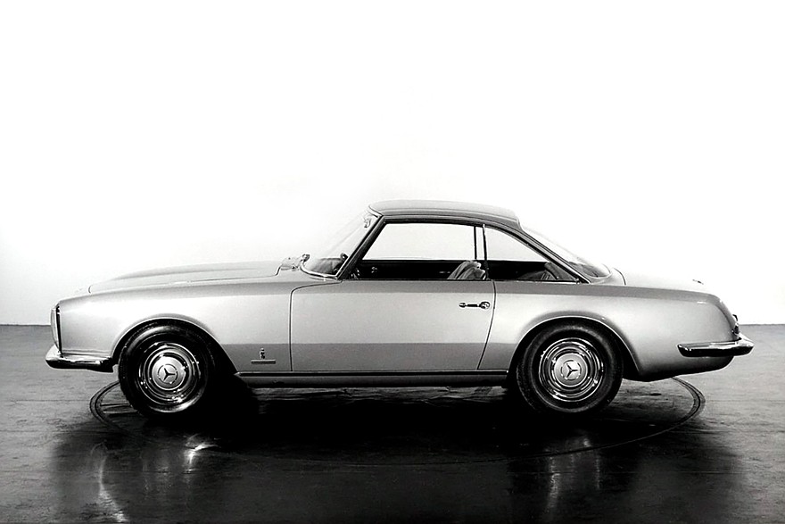 Mercedes-Benz 230 SL Coupe (1964) c дизайном от ателье Pininfarina