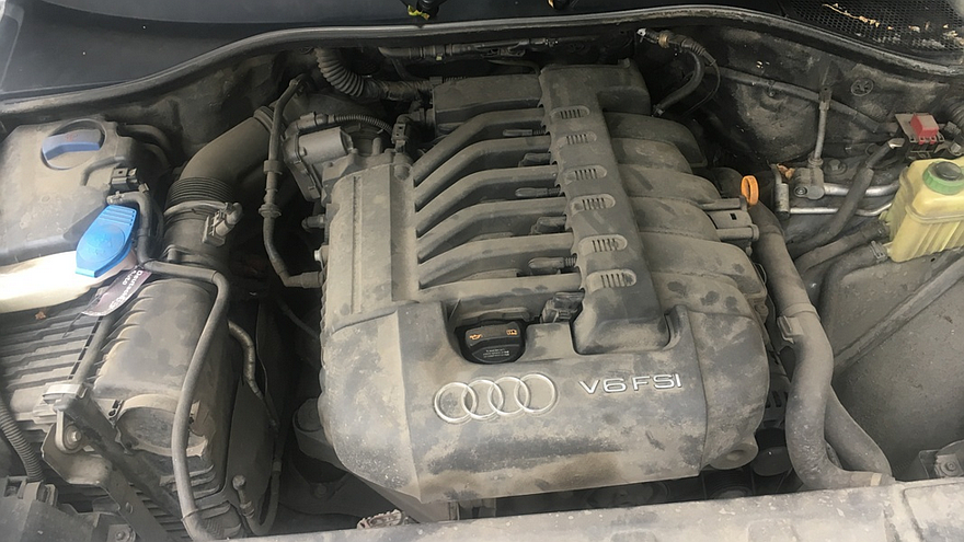 Audi Q7 l двигатель