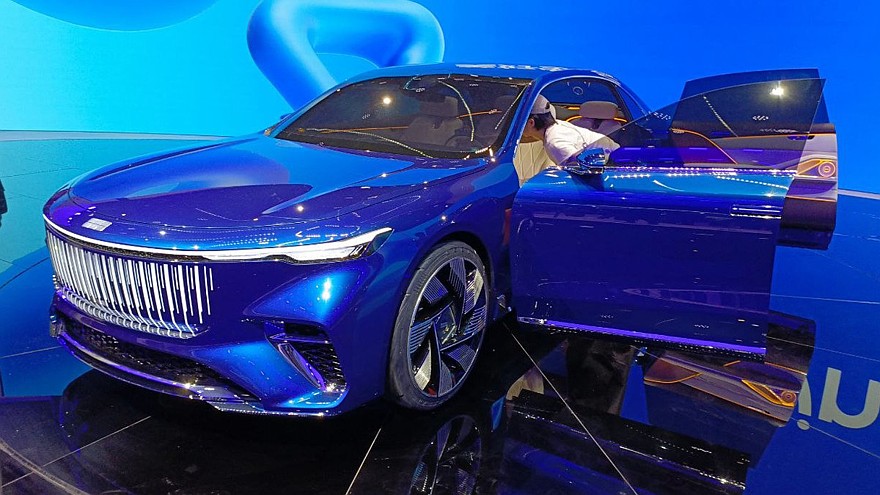 На фото: концепт Geely Galaxy Light II