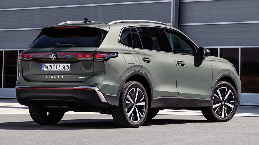 Нынешний Volkswagen Tiguan с ДВС