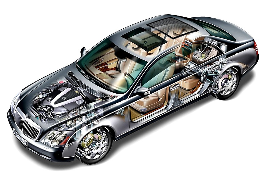 Технически Maybach являлся квинтэссенцией S-класса последнего десятилетия