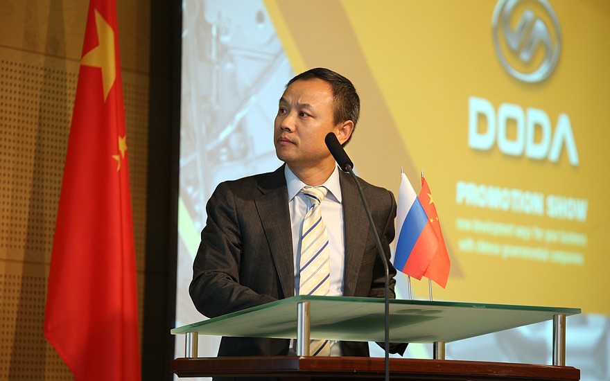На фото: Мэн Фаньбинь, генеральный директор BAIC International Corporation
