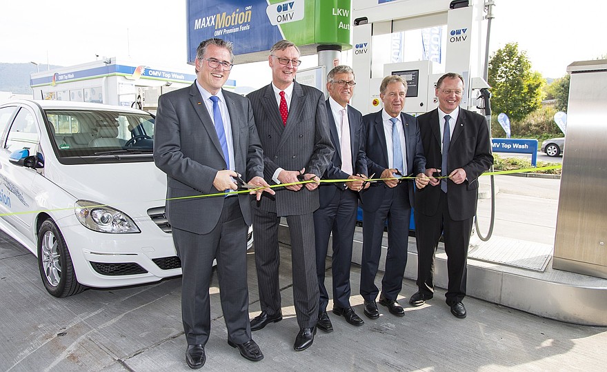 Wasserstofftankstelle in Metzingen feierlich eröffnet