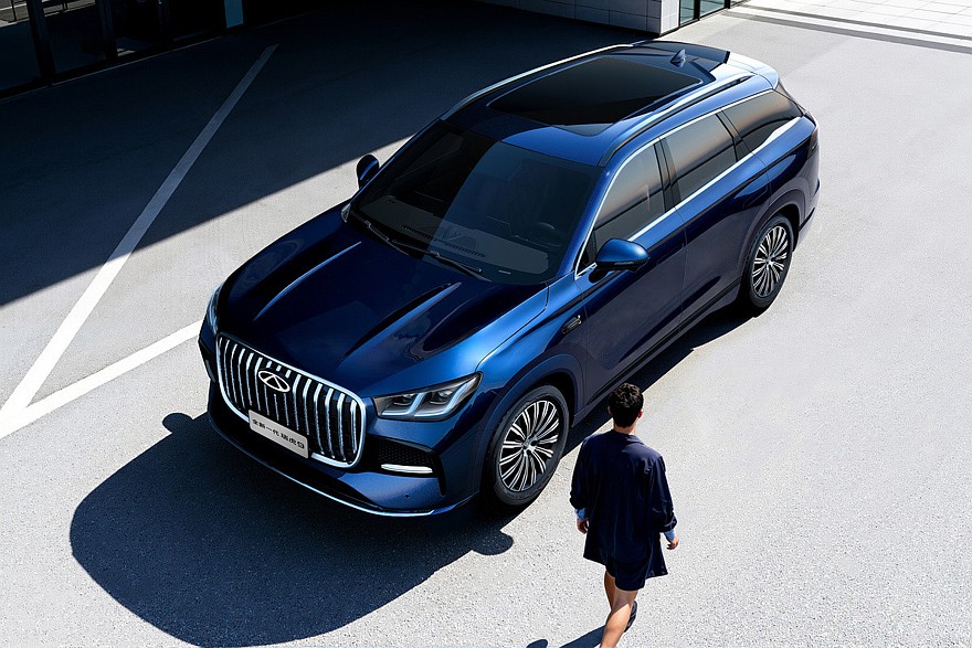 Обновленный Chery Tiggo 9 для Китая