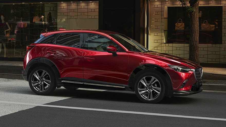 На фото: актуальный кроссовер Mazda CX-3 (версия для австралийского рынка)