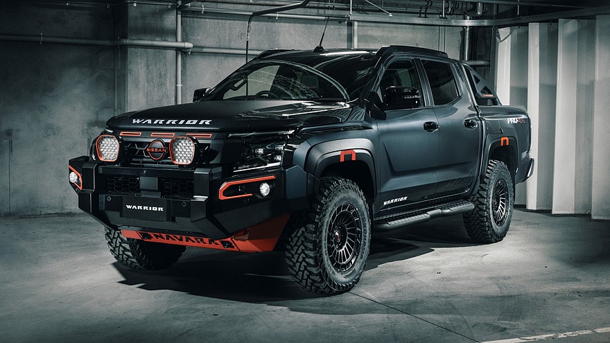 На фото: концепт Nissan Navara Warrior нового поколения