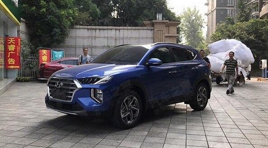 Обновленный Hyundai Tucson, версия для Китая