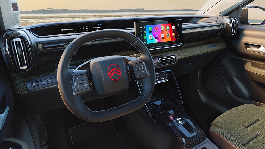 На фото: салон Citroën C3 Outdoor
