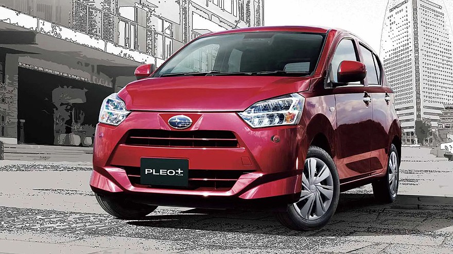 На фото: Subaru Pleo Plus