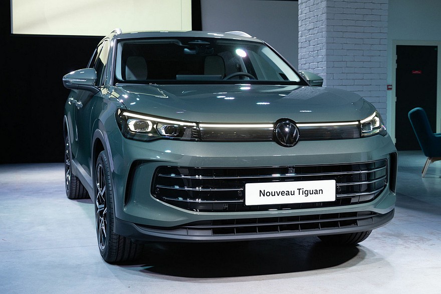Новый Volkswagen Tiguan: округлый дизайн, «умная» шайба и широкая моторная гамма2