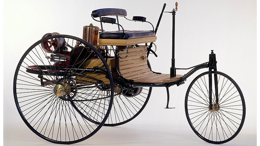 На фото: Benz Patent-Motorwagen