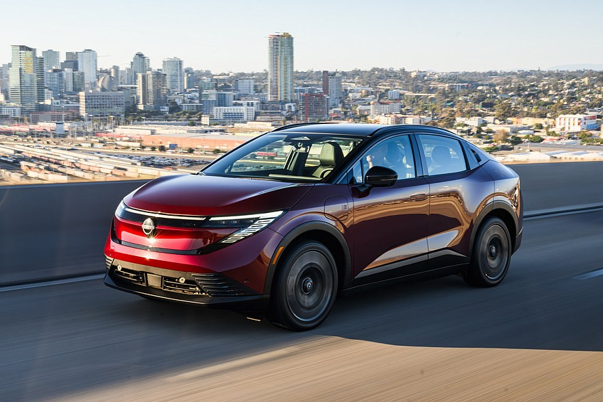 Топовый новый Nissan Leaf для США