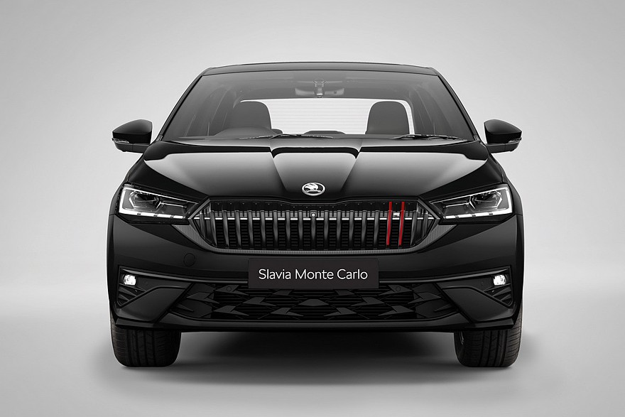 Обновленная Skoda Slavia Monte Carlo