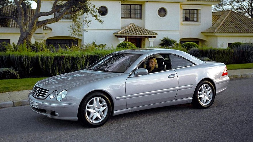 На фото: Mercedes-Benz CL 500 (C215) '1999–2006