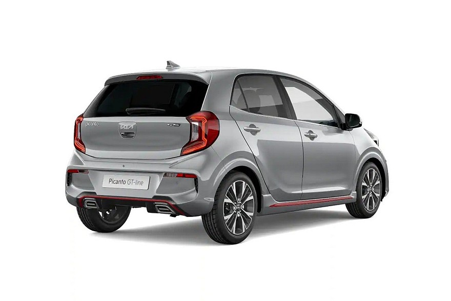 Запаркованные машины Kia Picanto