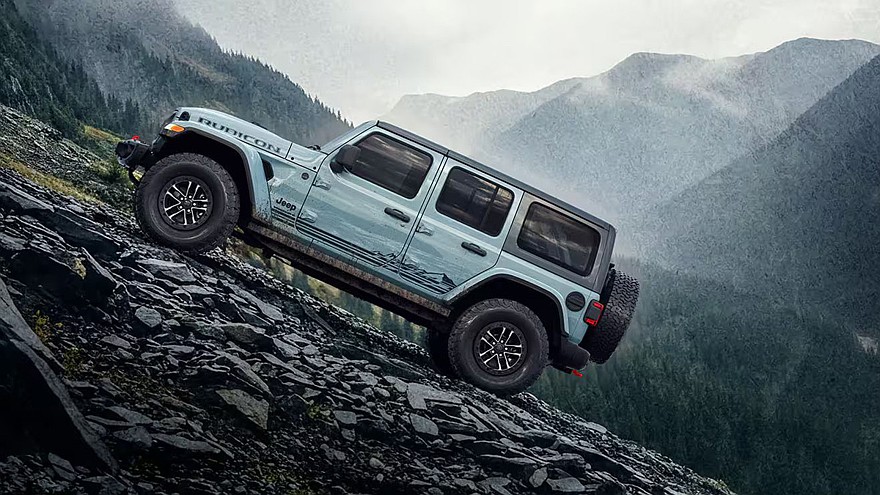 Боковая графика Jeep Rockslide