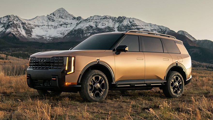 На фото: Kia Telluride X-Pro нового поколения