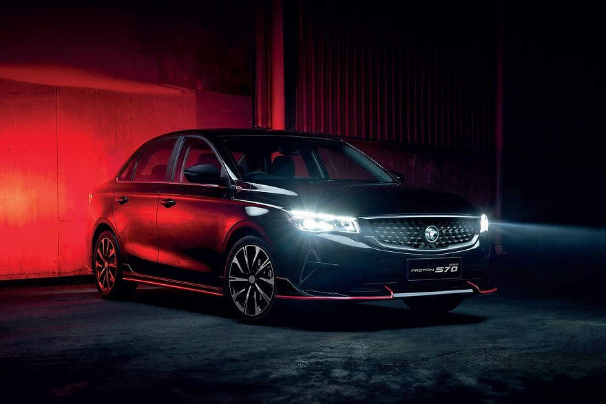 Топовый Proton S70 с новым обвесом