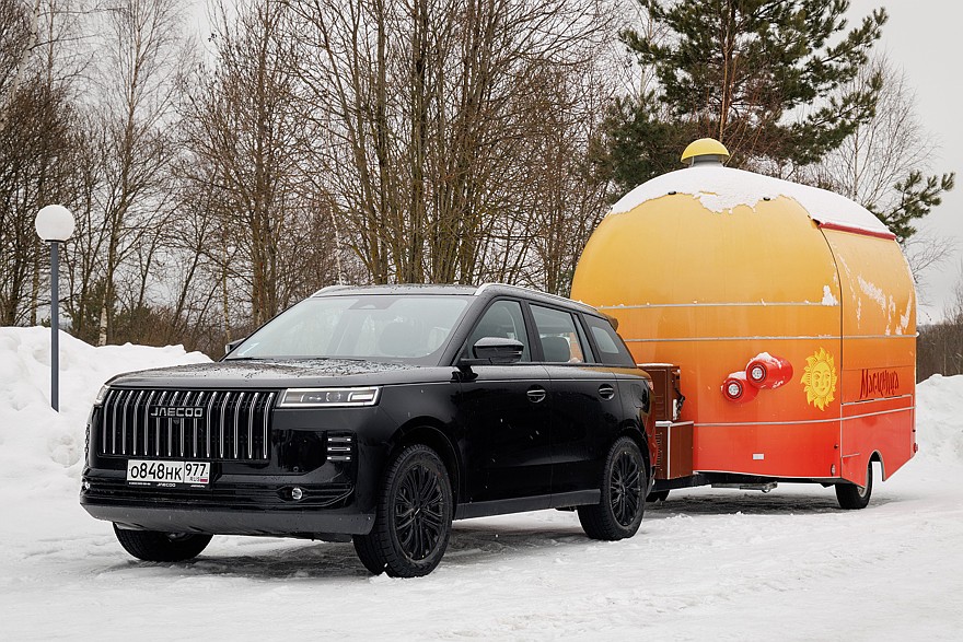 Jaecoo J6 задняя часть