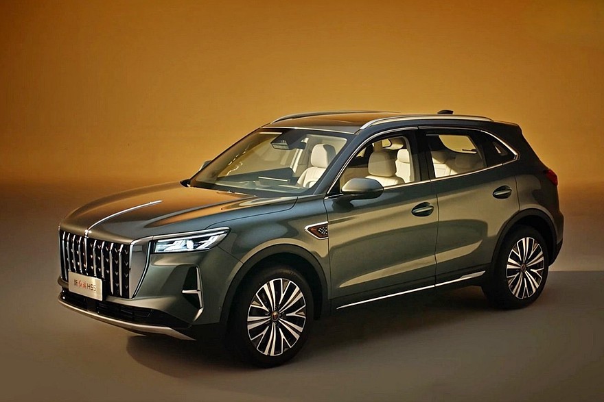 Обновленный Hongqi HS5