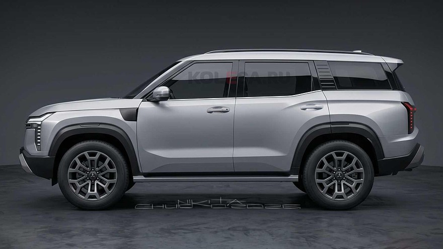 Рендеры нового Mitsubishi Pajero