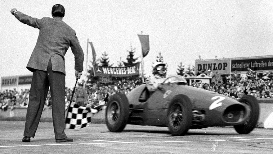 Фарина на Гран-при Германии 1953