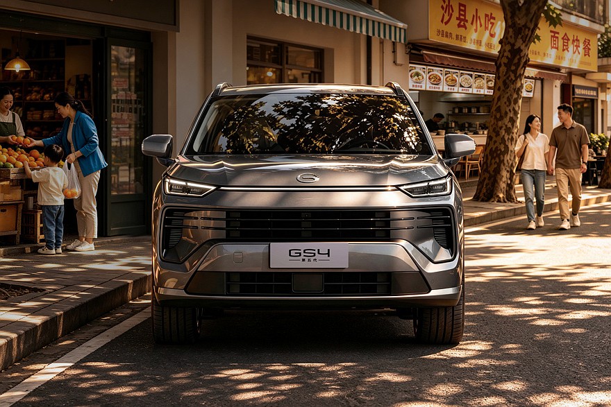 Новый GAC Trumpchi GS4 для Китая