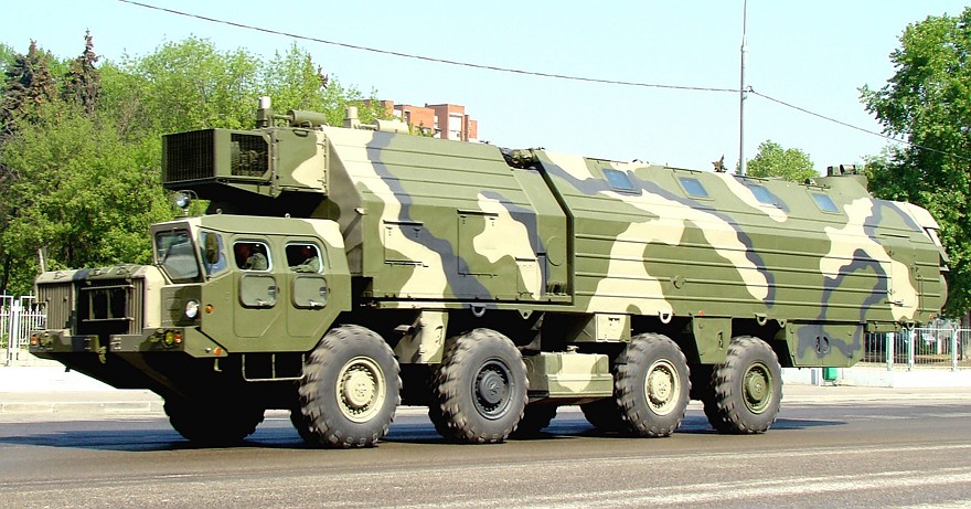 Машина обеспечения боевого дежурства с типовым кузовом на автомобиле МАЗ-543М (фото автора)