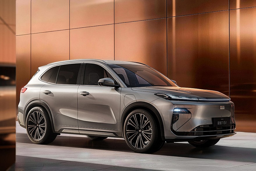 Электрический Geely Galaxy Starship 7 EV для Китая