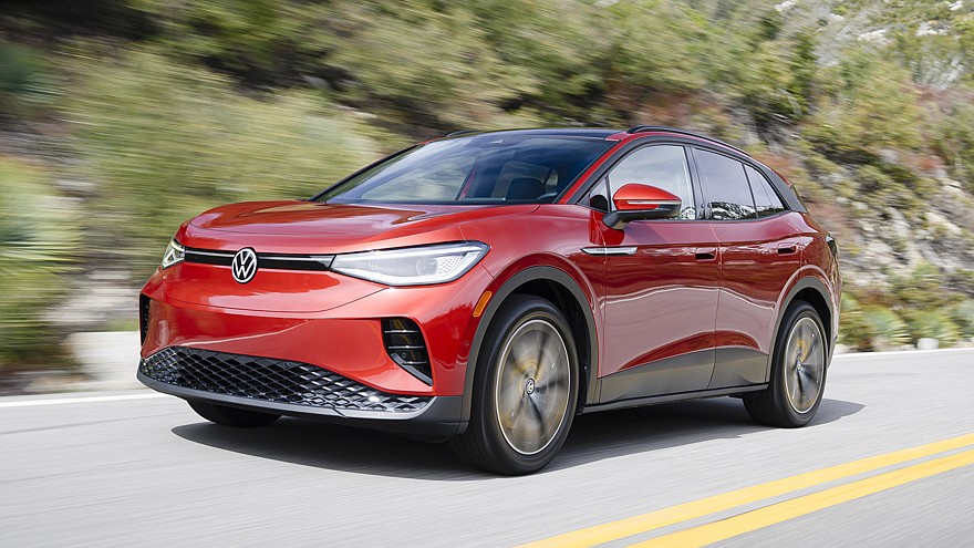 На фото: Volkswagen ID.4 (версия для американского рынка)