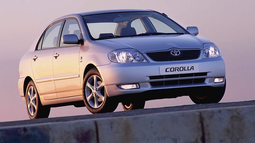 Toyota Corolla Sedan Worldwide '2001–04