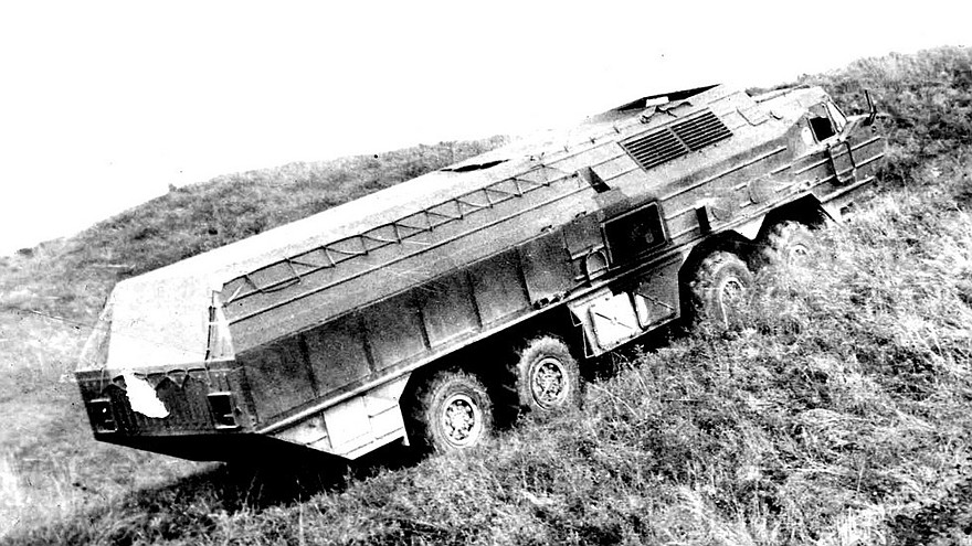 Испытания шасси БАЗ-69481 для пусковой установки комплекса «Ока-У»
