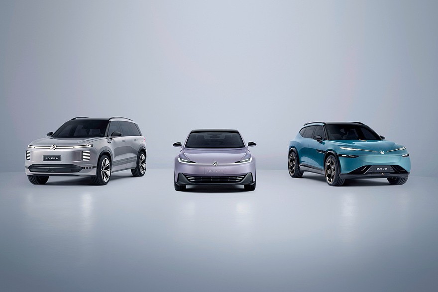 Концепты VW ID.Era, ID.Aura и ID.Evo