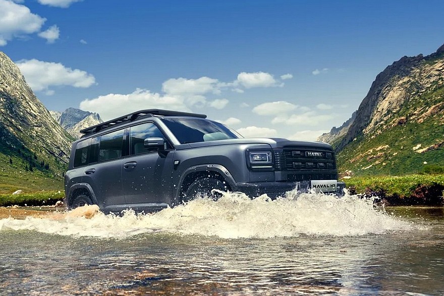 Гибридный Haval H7 для Филиппин, он же Haval Raptor в Китае