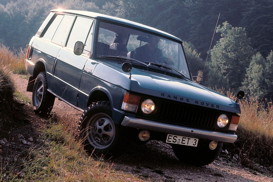 Range Rover убедительно показывал, что он может ехать везде, где нужно
