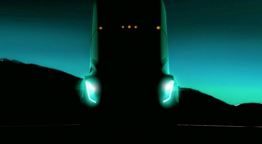 Тизер электрического грузовика Tesla