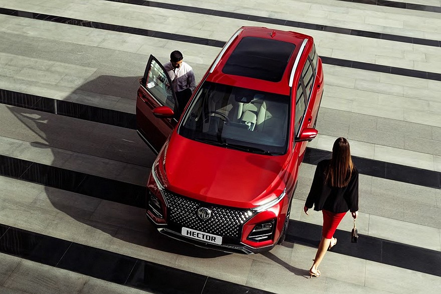 Кроссовер MG Hector, брат Chevrolet Captiva: грядёт ещё один рестайлинг