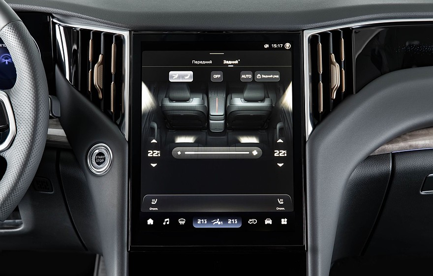 Крылатые габариты, немного эвкалипта и сила пользовательских настроек: тест-драйв Hongqi HS7