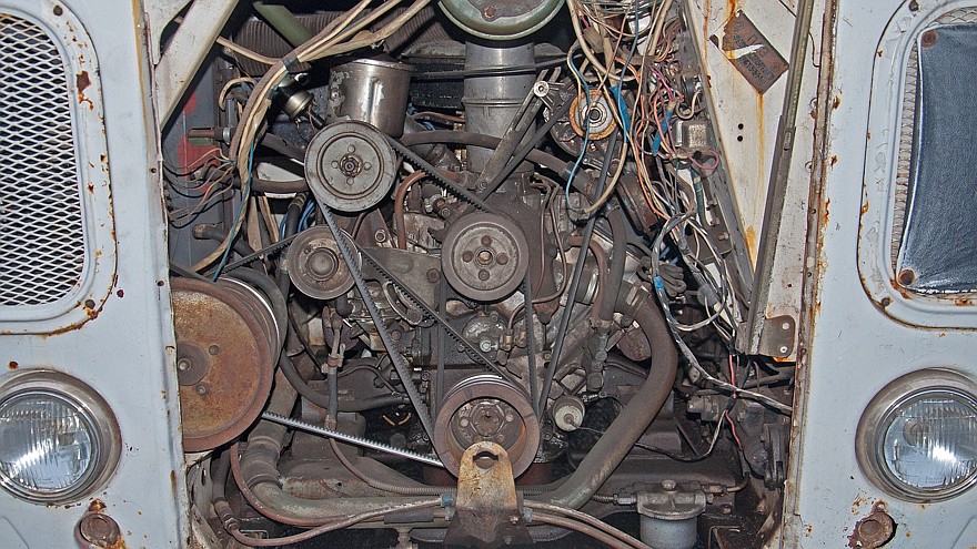 ПАЗ 672М двигатель