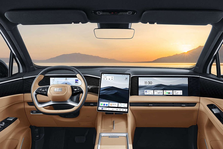 Исходный Geely Galaxy L7